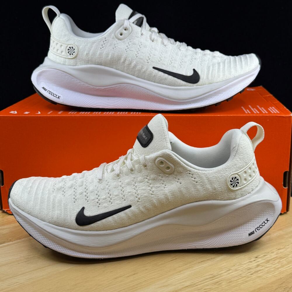 Nike ReactX Infinity Run 4 Sail Size 7M/ 8.5W OffWhite Running Shoe DR2665-102